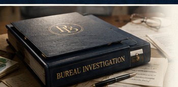 Premium Blueprint Bureau custom investigation dossier